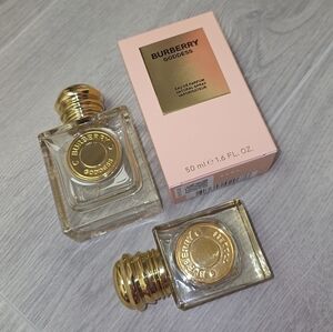 Empty Burberry Goddess Perfum Bottles